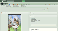 Desktop Screenshot of kyubichan.deviantart.com