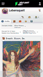 Mobile Screenshot of lebensquell.deviantart.com
