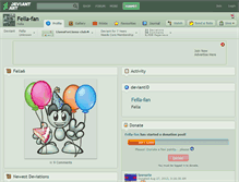 Tablet Screenshot of fella-fan.deviantart.com