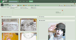 Desktop Screenshot of machiki.deviantart.com