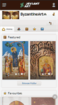 Mobile Screenshot of byzantineart.deviantart.com