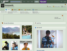 Tablet Screenshot of khamprasith.deviantart.com