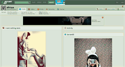 Desktop Screenshot of aihtuya.deviantart.com