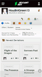 Mobile Screenshot of houdinigreen13.deviantart.com