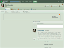 Tablet Screenshot of dropkikjezus.deviantart.com