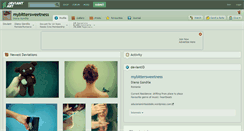 Desktop Screenshot of mybittersweetness.deviantart.com