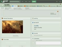Tablet Screenshot of gordillo.deviantart.com