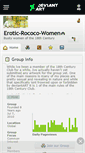 Mobile Screenshot of erotic-rococo-women.deviantart.com