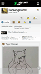 Mobile Screenshot of darkangelofkh.deviantart.com