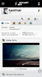 Mobile Screenshot of kamiiyuki.deviantart.com