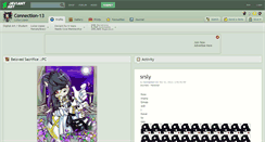 Desktop Screenshot of connection-13.deviantart.com