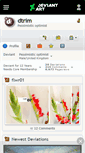 Mobile Screenshot of dtrim.deviantart.com