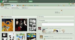 Desktop Screenshot of matthesen.deviantart.com