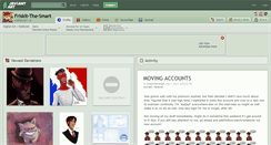 Desktop Screenshot of friskit-the-smart.deviantart.com