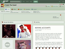 Tablet Screenshot of friskit-the-smart.deviantart.com