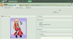 Desktop Screenshot of inukai.deviantart.com