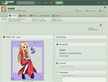 Tablet Screenshot of inukai.deviantart.com