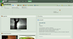 Desktop Screenshot of iamnotfrodo.deviantart.com