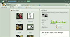 Desktop Screenshot of lingxed.deviantart.com