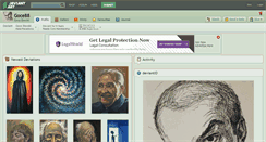 Desktop Screenshot of goce88.deviantart.com