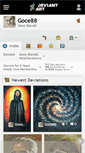 Mobile Screenshot of goce88.deviantart.com