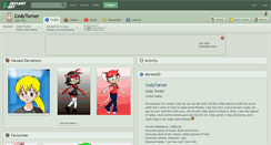Desktop Screenshot of codyturner.deviantart.com