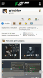 Mobile Screenshot of grinchfox.deviantart.com