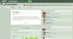 Desktop Screenshot of fractureshipping.deviantart.com