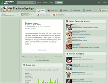 Tablet Screenshot of fractureshipping.deviantart.com