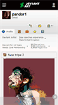 Mobile Screenshot of pandor1.deviantart.com