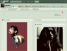 Tablet Screenshot of pandor1.deviantart.com