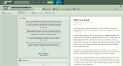Desktop Screenshot of apertureinnovators.deviantart.com