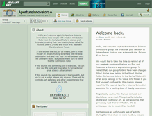 Tablet Screenshot of apertureinnovators.deviantart.com