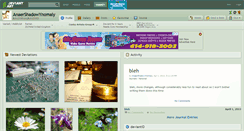 Desktop Screenshot of anaershadowynomaly.deviantart.com