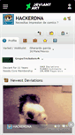 Mobile Screenshot of hackerdna.deviantart.com