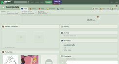 Desktop Screenshot of luximperialis.deviantart.com