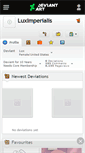 Mobile Screenshot of luximperialis.deviantart.com