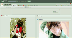 Desktop Screenshot of macmurdock.deviantart.com
