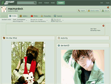 Tablet Screenshot of macmurdock.deviantart.com