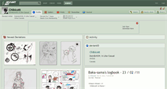 Desktop Screenshot of chibicott.deviantart.com