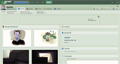 Desktop Screenshot of dupsko.deviantart.com