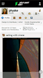 Mobile Screenshot of physke.deviantart.com