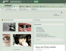 Tablet Screenshot of el-merya3.deviantart.com