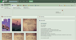 Desktop Screenshot of nicrummel.deviantart.com