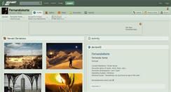 Desktop Screenshot of fernandomorte.deviantart.com