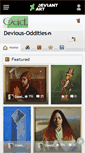 Mobile Screenshot of devious-oddities.deviantart.com