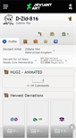 Mobile Screenshot of d-zid-816.deviantart.com