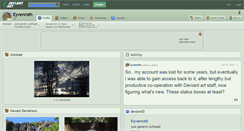 Desktop Screenshot of eyvenroth.deviantart.com