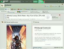 Tablet Screenshot of alexkonat.deviantart.com