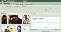 Desktop Screenshot of complextalent.deviantart.com